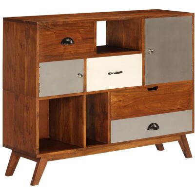 Maison Exclusive - Buffet 115x35x86 Cm Bois Solide D'Acacia - Publicité Maison Exclusive - Buffet 115x35x86 Cm Bois Solide D'Acacia - Publicité