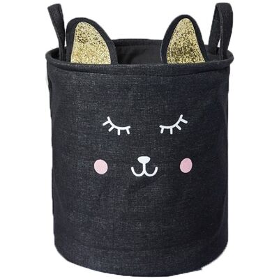 OEM Boîte À Jouets, Panier, Sac À Linge, Chat Noir Or27 - Publicité OEM Boîte À Jouets, Panier, Sac À Linge, Chat Noir Or27 - Publicité