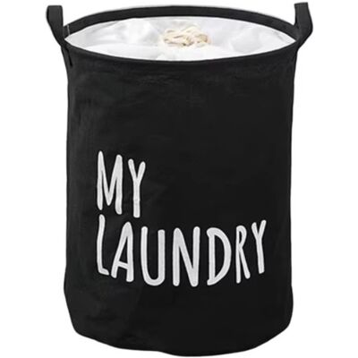 OEM Organisateur, Coffre À Jouets, Panier À Linge 40 X 50 Cm Noir Or111cz - Publicité OEM Organisateur, Coffre À Jouets, Panier À Linge 40 X 50 Cm Noir Or111cz - Publicité