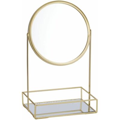 OEM Présentoir À Bijoux Avec Miroir Doré - Publicité OEM Présentoir À Bijoux Avec Miroir Doré - Publicité