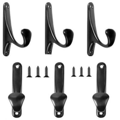 OEM Patère Porte Manteau Mural, 6 Pièces Crochet De Manteau, Rétro Crochet Porte Manteau Noir A Visser, Patère À Peignoir Avec Vis, Crochet Unique Po-dou - Publicité OEM Patère Porte Manteau Mural, 6 Pièces Crochet De Manteau, Rétro Crochet Porte Manteau Noir A Visser, Patère À Peignoir Avec Vis, Crochet Unique Po-dou - Publicité