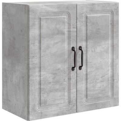 Armoire Murale Gris Béton 59 X 31 X 60 Cm Bois D'Ingénierie Vidaxl - Publicité Armoire Murale Gris Béton 59 X 31 X 60 Cm Bois D'Ingénierie Vidaxl - Publicité