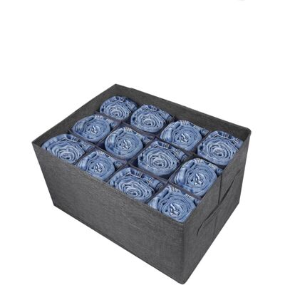 OEM Organisateur Armoire Rangement Tiroir Vetement - 12 Grilles Boite De Rangement Pour Vetements, Jeans, Chandail, Serviettes, T-shirts, Rangement Penderie, Organisateur De Placard,rangement Pantalon-dou - Publicité OEM Organisateur Armoire Rangement Tiroir Vetement - 12 Grilles Boite De Rangement Pour Vetements, Jeans, Chandail, Serviettes, T-shirts, Rangement Penderie, Organisateur De Placard,rangement Pantalon-dou - Publicité