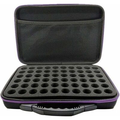 OEM Étui De Rangement Pour Huiles Essentielles, 60 Compartiments, Organiseur Pour Huiles Essentielles, Sac De Rangement Portable Avec Poignée De Transport - Publicité OEM Étui De Rangement Pour Huiles Essentielles, 60 Compartiments, Organiseur Pour Huiles Essentielles, Sac De Rangement Portable Avec Poignée De Transport - Publicité
