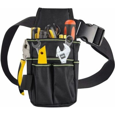 ENLENK Sac À Outils Avec Ceinture, Mini Sac De Ceinture, Organiseur D'Outils Multi-usages Pour Artisans, Électriciens, Mainteneurs Techniques, Organisateur D'Outils Robuste - Publicité ENLENK Sac À Outils Avec Ceinture, Mini Sac De Ceinture, Organiseur D'Outils Multi-usages Pour Artisans, Électriciens, Mainteneurs Techniques, Organisateur D'Outils Robuste - Publicité