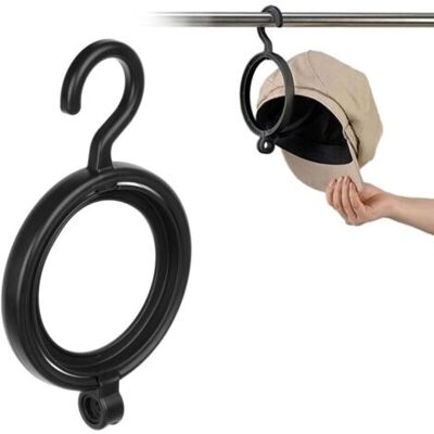 OEM Royaluxe-1 Pcs Support De Perruque De Chapeau Suspendu, Cintres D'Affichage De Perruque En Plastique Peu Encombrants Supports De Perruque Suspendus Portables Pour Placard, Mur Et Porte Noir - Publicité OEM Royaluxe-1 Pcs Support De Perruque De Chapeau Suspendu, Cintres D'Affichage De Perruque En Plastique Peu Encombrants Supports De Perruque Suspendus Portables Pour Placard, Mur Et Porte Noir - Publicité