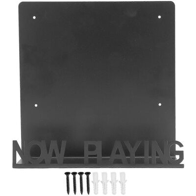 FLAMMKRAFT Étagère De Rangement Murale En Métal Fer Pour Disques Vinyles - Meuble De Maison - Publicité FLAMMKRAFT Étagère De Rangement Murale En Métal Fer Pour Disques Vinyles - Meuble De Maison - Publicité