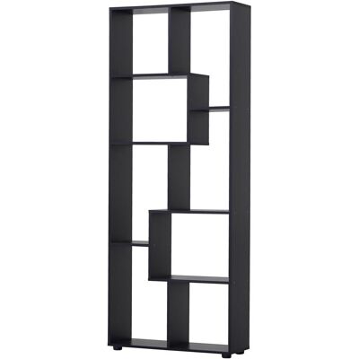 OEM Bibliothèque Moderne Strecha À 8 Étagères – Meuble De Rangement Pour Salon, Chambre Ou Bureau – 70 X 24 X 178 Cm – Noir - Publicité OEM Bibliothèque Moderne Strecha À 8 Étagères – Meuble De Rangement Pour Salon, Chambre Ou Bureau – 70 X 24 X 178 Cm – Noir - Publicité