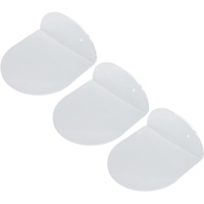 MCKENSA Lot De 3 Supports Muraux Flottants En Acrylique Transparent, Étanches, Pour Haut-parleurs, Caméra Bébé Et Petit Réveil. Publicité MCKENSA Lot De 3 Supports Muraux Flottants En Acrylique Transparent, Étanches, Pour Haut-parleurs, Caméra Bébé Et Petit Réveil. Publicité
