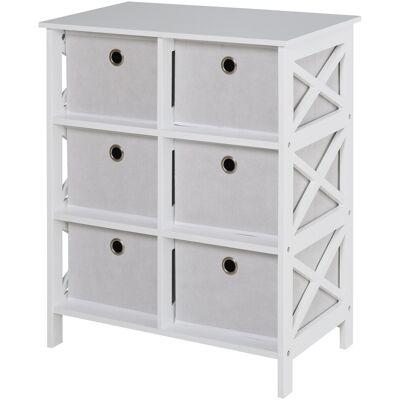 DEVOKO Meuble De Rangement, En Mdf, Gris Clair, Pour Maison Et Usage Quotidien, Grand Rangement, Organisation Maison, Format Pratique - Publicité DEVOKO Meuble De Rangement, En Mdf, Gris Clair, Pour Maison Et Usage Quotidien, Grand Rangement, Organisation Maison, Format Pratique - Publicité