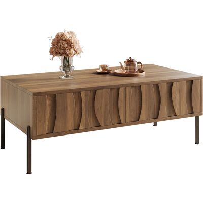 ACKERMAN Table Basse Moderne De Style Rétro, Meuble De Salon. Dimensions : 105 Cm (longueur) X 55 Cm (largeur) X 41 Cm (hauteur). Publicité ACKERMAN Table Basse Moderne De Style Rétro, Meuble De Salon. Dimensions : 105 Cm (longueur) X 55 Cm (largeur) X 41 Cm (hauteur). Publicité