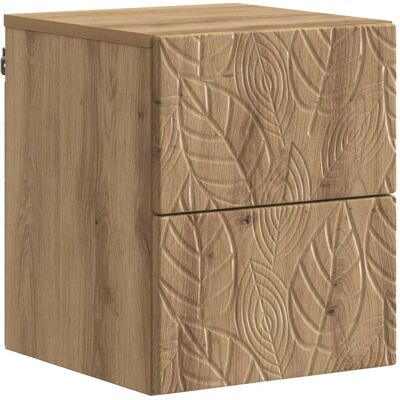 Vidaxl Wall-mounted Bedside Cabinet 2 Pcs Artisan Oak - Publicité Vidaxl Wall-mounted Bedside Cabinet 2 Pcs Artisan Oak - Publicité