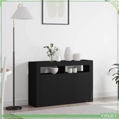 OEM Buffet Bas - 3333877 - Noir - Bois D'Ingénierie - 116 X 30 X 75 Cm - Publicité OEM Buffet Bas - 3333877 - Noir - Bois D'Ingénierie - 116 X 30 X 75 Cm - Publicité