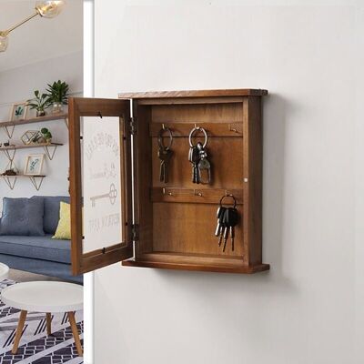 Cellfast Rtro En Bois Tenture Murale Bote De Rangement Cls Maison Rustique Porte Suspendue Ancienne Couleur Yyv - Publicité Cellfast Rtro En Bois Tenture Murale Bote De Rangement Cls Maison Rustique Porte Suspendue Ancienne Couleur Yyv - Publicité