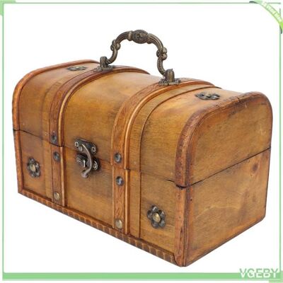 OEM Boîte À Souvenirs - Fafeicy - Boîte Mémoire Vintage - Cèdre & Alliage - Style Rétro - 21,5x12,5x13 Cm - Publicité OEM Boîte À Souvenirs - Fafeicy - Boîte Mémoire Vintage - Cèdre & Alliage - Style Rétro - 21,5x12,5x13 Cm - Publicité