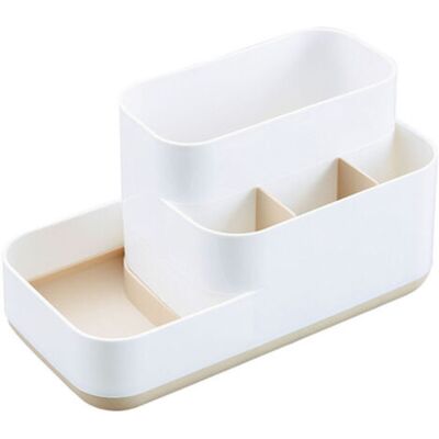NO BRAND Pair Organiseur De Bureau 5 Compartiments Kaki - Rangement Fournitures De Bureau - Design Moderne - Pour Bureau, École Et Maison - Publicité NO BRAND Pair Organiseur De Bureau 5 Compartiments Kaki - Rangement Fournitures De Bureau - Design Moderne - Pour Bureau, École Et Maison - Publicité