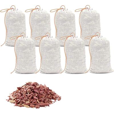 ALVIOR Sachets De Cèdre Rouge - 9 Pièces - Pour Armoires Tiroirs Chaussures Voitures - Bois Naturel Non Traitée - Répulsif Anti-mites - Publicité ALVIOR Sachets De Cèdre Rouge - 9 Pièces - Pour Armoires Tiroirs Chaussures Voitures - Bois Naturel Non Traitée - Répulsif Anti-mites - Publicité