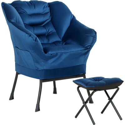 DEVOKO Banc Rembourré, En Acier, Bleu, Pour Salon Chambre Entrée, Assise Confortable, Pour Entrée Salon Chambre, Format Pratique - Publicité DEVOKO Banc Rembourré, En Acier, Bleu, Pour Salon Chambre Entrée, Assise Confortable, Pour Entrée Salon Chambre, Format Pratique - Publicité