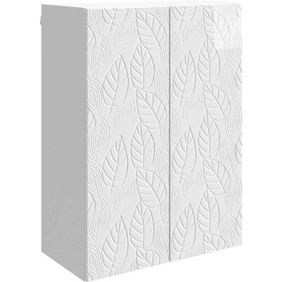 Armoire Murale Blanc Brillant 66 X 34,5 X 90 Cm Vidaxl - Publicité Armoire Murale Blanc Brillant 66 X 34,5 X 90 Cm Vidaxl - Publicité