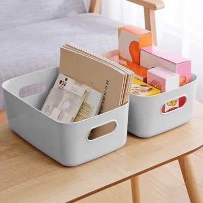 JARDIBRIC Boîtes De Rangement Pliables, Paniers De Rangement En Tissu Pour École/maison/placard/bureau, Pack De 3 (gris, Medium) - Publicité JARDIBRIC Boîtes De Rangement Pliables, Paniers De Rangement En Tissu Pour École/maison/placard/bureau, Pack De 3 (gris, Medium) - Publicité