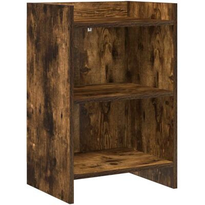 Tables De Chevet Chêne Fumé 40 X 30 X 60 Cm Bois D'Ingénierie Vidaxl - Publicité Tables De Chevet Chêne Fumé 40 X 30 X 60 Cm Bois D'Ingénierie Vidaxl - Publicité