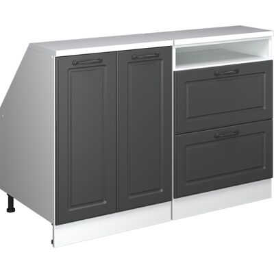 Ensembles De Meuble De Rangement Sous Pente Rion, Anthracite Campagne, 120cm Lot De 2 Caissons 60 Cm De Profondeur, Vicco - Publicité Ensembles De Meuble De Rangement Sous Pente Rion, Anthracite Campagne, 120cm Lot De 2 Caissons 60 Cm De Profondeur, Vicco - Publicité