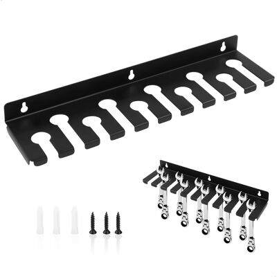OEM Support Mural Pour Outils, Étagère De Rangement D'Atelier De 35 Cm, Convient Aux Garages, Entrepôts, Jardins, Ateliers Et Établis (noir). Publicité OEM Support Mural Pour Outils, Étagère De Rangement D'Atelier De 35 Cm, Convient Aux Garages, Entrepôts, Jardins, Ateliers Et Établis (noir). Publicité