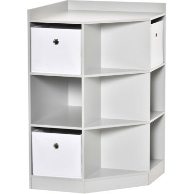 OEM Étagère De Rangement Pour Enfants, 3 Tiroirs En Non-tissé, Mdf, Stable, Grise - Publicité OEM Étagère De Rangement Pour Enfants, 3 Tiroirs En Non-tissé, Mdf, Stable, Grise - Publicité