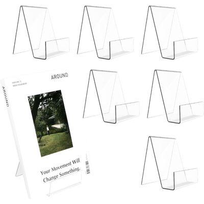 Melissa 7 Pièces Porte Livre En Acrylique, Transparent Serre Livres, Pour Bureau Librairie Écoles Bibliothèque - 10,5 X 9 X 7,5cm - Publicité Melissa 7 Pièces Porte Livre En Acrylique, Transparent Serre Livres, Pour Bureau Librairie Écoles Bibliothèque - 10,5 X 9 X 7,5cm - Publicité