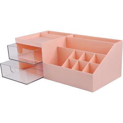 LEDE Organisateur De Maquillage, Rangement Cosmétique Idéal Pour La Salle De Bain, La Commode, La Coiffeuse Et Le Comptoir. Publicité LEDE Organisateur De Maquillage, Rangement Cosmétique Idéal Pour La Salle De Bain, La Commode, La Coiffeuse Et Le Comptoir. Publicité