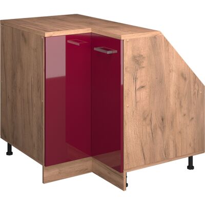 Meuble De Rangement Sous Pente Armoire D'Angle Rion, Rouge Brillant, 75.6x81.6cm 1 Porte, 60 Cm De Profondeur, Vicco - Publicité Meuble De Rangement Sous Pente Armoire D'Angle Rion, Rouge Brillant, 75.6x81.6cm 1 Porte, 60 Cm De Profondeur, Vicco - Publicité