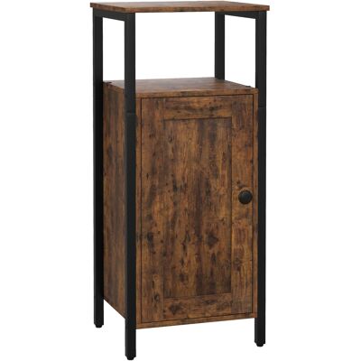 ACKERMAN Table D'Appoint, Table Basse De Style Industriel, Table À Café Avec Étagère Réglable, Pour Salon, Chambre À Coucher, 34 X 30 X 80 Cm, Brun Rustique - Publicité ACKERMAN Table D'Appoint, Table Basse De Style Industriel, Table À Café Avec Étagère Réglable, Pour Salon, Chambre À Coucher, 34 X 30 X 80 Cm, Brun Rustique - Publicité