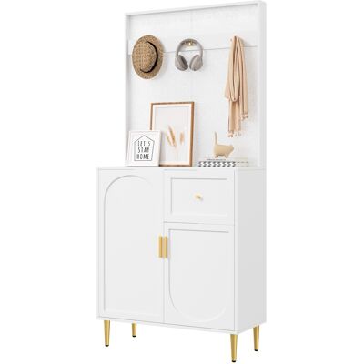 ACKERMAN Ensemble Armoire, Armoires Compactes, Armoire D'Entrée, Meuble D'Aménagement, Armoire Murale, Étagère, Panneaux D'Armoire Pour Entrée Et Couloir, Meuble À Chaussures, (l X H X P) : 80 X 175,5 X 35 Cm - Publicité ACKERMAN Ensemble Armoire, Armoires Compactes, Armoire D'Entrée, Meuble D'Aménagement, Armoire Murale, Étagère, Panneaux D'Armoire Pour Entrée Et Couloir, Meuble À Chaussures, (l X H X P) : 80 X 175,5 X 35 Cm - Publicité