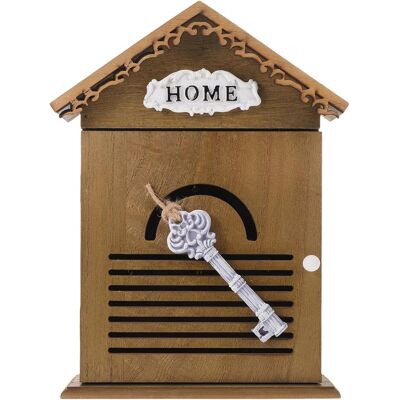 JILLIOPER Boîte À Clés Murale En Bois Vintage De Maison Porte-clés D'Entrée Mural En Bois Rustique Organisateur De Clés Décoratif Pour Entrée Rangement Pratique - Publicité JILLIOPER Boîte À Clés Murale En Bois Vintage De Maison Porte-clés D'Entrée Mural En Bois Rustique Organisateur De Clés Décoratif Pour Entrée Rangement Pratique - Publicité