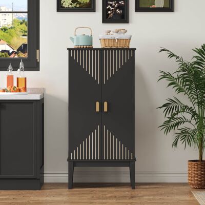AUDIONOVA Meuble De Cuisine, Armoire, Buffet, Spacieux Meuble De Rangement À 2 Portes Avec Étagère, Style Vintage – Idéal Pour La Cuisine, La Salle À Manger, Le Salon Et L'Entrée. Publicité AUDIONOVA Meuble De Cuisine, Armoire, Buffet, Spacieux Meuble De Rangement À 2 Portes Avec Étagère, Style Vintage – Idéal Pour La Cuisine, La Salle À Manger, Le Salon Et L'Entrée. Publicité