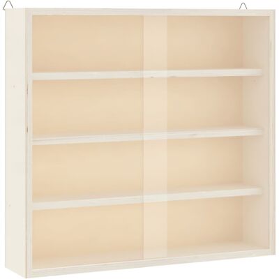 DESIGN IN Vitrine De Collection En Bois Avec Portes 40x8,5x37cm - Publicité DESIGN IN Vitrine De Collection En Bois Avec Portes 40x8,5x37cm - Publicité