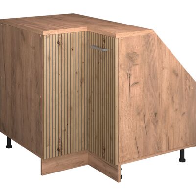 Meuble De Rangement Sous Pente Armoire D'Angle Rion, Chêne Artisan, 75.6x81.6cm 1 Porte, 60 Cm De Profondeur, Vicco - Publicité Meuble De Rangement Sous Pente Armoire D'Angle Rion, Chêne Artisan, 75.6x81.6cm 1 Porte, 60 Cm De Profondeur, Vicco - Publicité