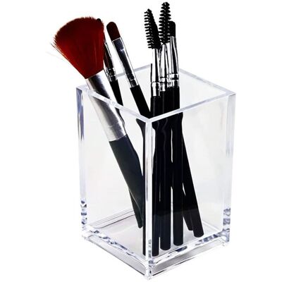 BRINSEA Porte-crayon En Acrylique Transparent, Porte-brosse De Maquillage Transparent, Accessoires De Bureau, Organisateur De Papeterie Pour Accessoires De Bureau - Publicité BRINSEA Porte-crayon En Acrylique Transparent, Porte-brosse De Maquillage Transparent, Accessoires De Bureau, Organisateur De Papeterie Pour Accessoires De Bureau - Publicité