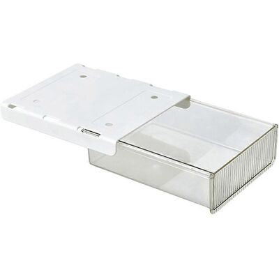 LISATR Organiseur À Tiroirs Sous Bureau, Organisateur De Papeterie, Organisateur D'Articles Divers, Boîte De Rangement-21.5x17cm - Publicité LISATR Organiseur À Tiroirs Sous Bureau, Organisateur De Papeterie, Organisateur D'Articles Divers, Boîte De Rangement-21.5x17cm - Publicité