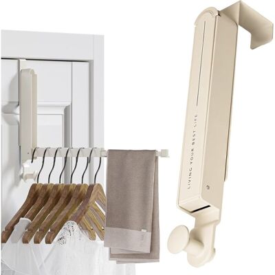 Scotch Porte-manteau De Porte Extensible Pliable 34 Cm - En Métal - Pour 6 Cintres - Pas De Perçage Nécessaire - Avec Fente Antidérapante Pour Moins De 4,4 Cm - Pour Sacs, Vêtements Et Servi - Publicité Scotch Porte-manteau De Porte Extensible Pliable 34 Cm - En Métal - Pour 6 Cintres - Pas De Perçage Nécessaire - Avec Fente Antidérapante Pour Moins De 4,4 Cm - Pour Sacs, Vêtements Et Servi - Publicité