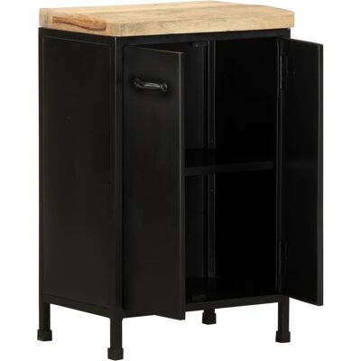 Maison Exclusive - Buffet 47x35x76 Cm Bois De Manguier Brut - Publicité Maison Exclusive - Buffet 47x35x76 Cm Bois De Manguier Brut - Publicité