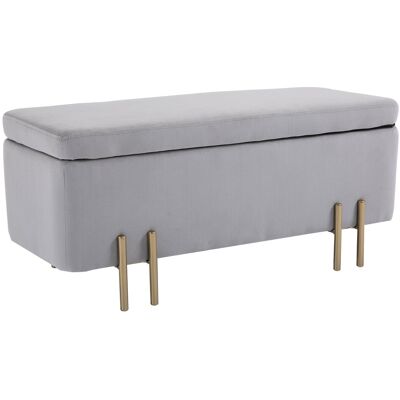 OEM Banc De Rangement Rembourré Pour Salon Et Chambre, 100 X 40 X 42 Cm, Gris Fabriqué Avec Des Matériaux Écologiques Et Durables, Respectueux De L'Environnement, Offrant Un Rapport Qualité-prix Except... Publicité OEM Banc De Rangement Rembourré Pour Salon Et Chambre, 100 X 40 X 42 Cm, Gris Fabriqué Avec Des Matériaux Écologiques Et Durables, Respectueux De L'Environnement, Offrant Un Rapport Qualité-prix Except... Publicité
