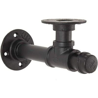 OEM 1 Pièce, Support D'Étagère En Tuyau, Support D'Étagère Murale De Style Industriel, Support D'Étagère Noir, Support Mural Décoratif Pour Décorer La Cuisine, Le Salon, La Chambre À Coucher-crezuo - Publicité OEM 1 Pièce, Support D'Étagère En Tuyau, Support D'Étagère Murale De Style Industriel, Support D'Étagère Noir, Support Mural Décoratif Pour Décorer La Cuisine, Le Salon, La Chambre À Coucher-crezuo - Publicité