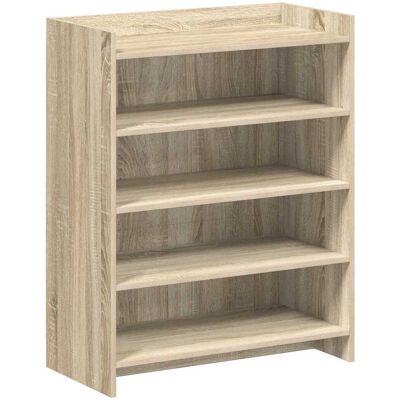 Cabinet À Chaussures Chêne Sonoma 73,5 X 36 X 92 Cm Vidaxl - Publicité Cabinet À Chaussures Chêne Sonoma 73,5 X 36 X 92 Cm Vidaxl - Publicité