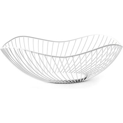 GRASSLIN 1 Corbeille À Fruits, Métal, Diamètre 25,5 Cm, Anti-rouille, Panier À Légumes, Design Ajouré, Cuisine - Publicité GRASSLIN 1 Corbeille À Fruits, Métal, Diamètre 25,5 Cm, Anti-rouille, Panier À Légumes, Design Ajouré, Cuisine - Publicité