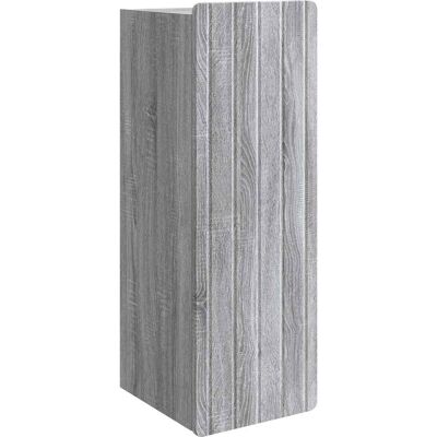 Armoire Murale Sonoma Gris 33 X 34,5 X 94 Cm Bois D'Ingénierie Vidaxl - Publicité Armoire Murale Sonoma Gris 33 X 34,5 X 94 Cm Bois D'Ingénierie Vidaxl - Publicité
