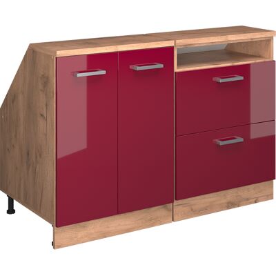 Ensembles De Meuble De Rangement Sous Pente Rion, Rouge Brillant, 120cm Lot De 2 Caissons 60 Cm De Profondeur, Vicco - Publicité Ensembles De Meuble De Rangement Sous Pente Rion, Rouge Brillant, 120cm Lot De 2 Caissons 60 Cm De Profondeur, Vicco - Publicité