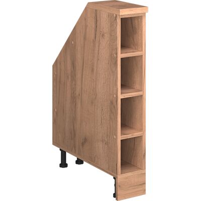 Meuble Sous Pente Rion, Chêne De Force Doré, 15x81.8cm 4 Compartiments, 60 Cm De Profondeur, Vicco - Publicité Meuble Sous Pente Rion, Chêne De Force Doré, 15x81.8cm 4 Compartiments, 60 Cm De Profondeur, Vicco - Publicité