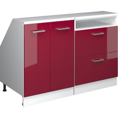 Ensembles De Meuble De Rangement Sous Pente Rion, Rouge Brillant, 120cm Lot De 2 Caissons 60 Cm De Profondeur, Vicco - Publicité Ensembles De Meuble De Rangement Sous Pente Rion, Rouge Brillant, 120cm Lot De 2 Caissons 60 Cm De Profondeur, Vicco - Publicité