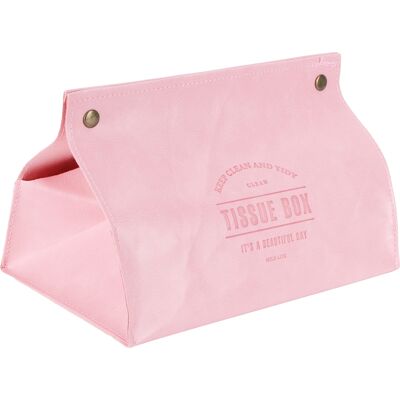 YOTOWN Porte-mouchoirs En Cuir Pu Originalit Bote Mouchoirs Distributeurs De Mouchoirs Organisateur De Mouchoirs De Bureau Pour Salon De Chambre Coucher(rose). Publicité YOTOWN Porte-mouchoirs En Cuir Pu Originalit Bote Mouchoirs Distributeurs De Mouchoirs Organisateur De Mouchoirs De Bureau Pour Salon De Chambre Coucher(rose). Publicité